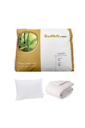 Tek Kişilik Bambu Yorgan Yastık Set 8697353551598 - Özdilek