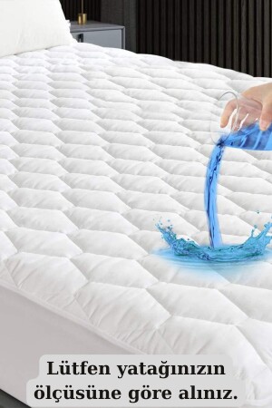 Tek Kişilik Çift Kişilik Battal Boy Su Ve Sıvı Geçirmez Kapitoneli Alez-fitted - Podiumtex