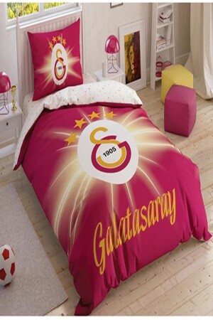 Tek Kişilik Galatasaray Nevresim Takımı Light Glow 2007bas11478 - 2