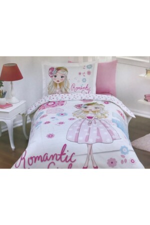 Einzelbettbezug-Set für Jugendliche/Kinder, romantisch, Rom_200 - Özdilek