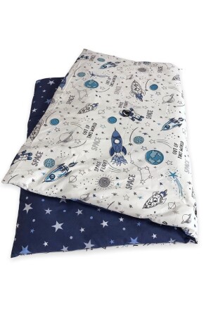 Tek Nevresim ( Yorgan Kılıfı ) Uzay Astronot 100 X 150 Cm (SADECE YORGAN KILIFIDIR) BO00001YK - Bebek Özel