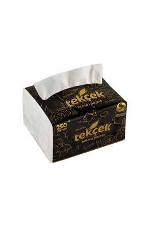 Tekçek Horeca Dispenser Peçete 2 Katlı 200 Yaprak 18'li Paket 300403 - 4