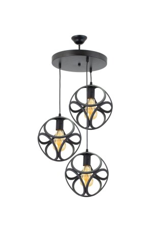 MNZ-Single Modern Circle Cube Model Lamp Lamp Lamp Chandelier LMBDR35381 - Lambadar