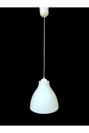 Tekli Sarkıt Avize Plastik Aksiyon Büyük Beyaz 528229 - Tek-İş