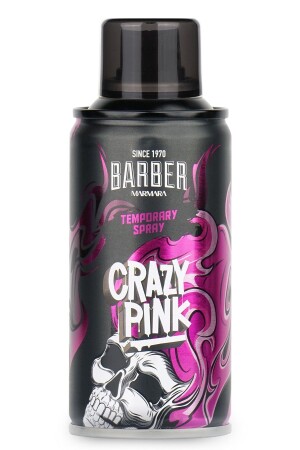 Temporär gefärbtes Haarspray Pink 150 ml - 1