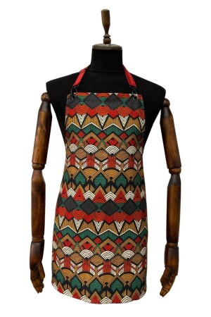 مـنـز-تصميم المفتاح غباردين الطباخ الطباخ باريسـتا الطلاء الوشم المطبخ المفتاح صاغر الشعر اليونيسيكس - Tepe Üniforma