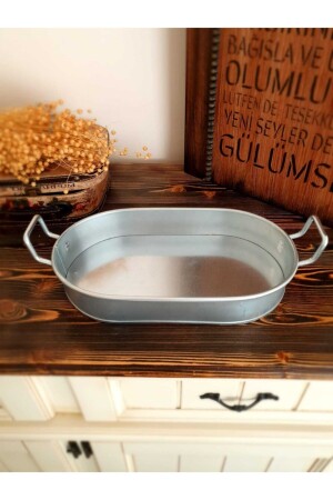Tepsi Galvaniz Vintage Dekoratif 0106 - Panoramas Home