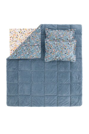 Terazzo Double Triola Schlafset – Indigo - 6