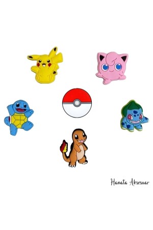 Terlik Süsü Terlik Tokası Pokemon Özel Set HANATAKSESUARPOKEMONX - 1