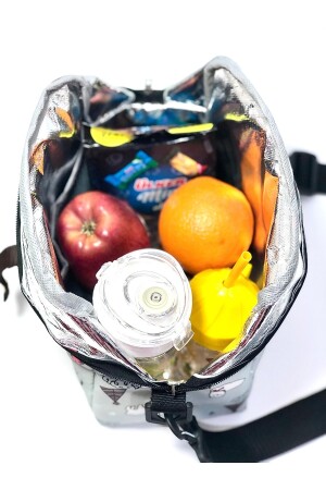 Termal beslenme çantası - kamp - ofis - yemek taşima çantası - 8