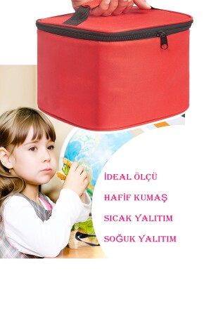 Termal Soğuk Sıcak Tutucu Isı Yalıtımlı Beslenme Çantası Çok Amaçlı Yemek Taşıma Spor Piknik Seyehat Kipsi-Trml-Sfr - 4