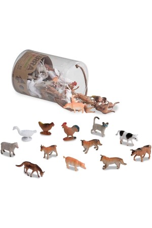 Terra Plastic Animals Farm Kleines Spielset 60 STÜCK AN6001Z - 2