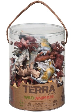 Terra Plastic Animals Safari Kleines Spielset - 6