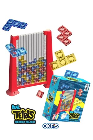 Tetris Ekransız Aktivite Oyuncağı Eğitici Oyuncak - 7