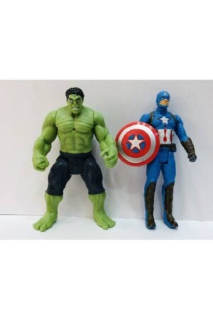 Thanos Hulk Spiderman C. America 16 cm beleuchtetes Figurenspielzeug, 5er-Pack 3656589745222 - 4