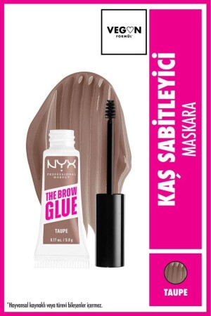 The Brow Glue Instant Brow Styler Kaş Sabitleyici Maskara - Taupe - 1