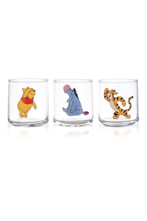 The Pooh Lisanslı Cam Bardak 3'lü 260 ml W2DL07Z8 - 6