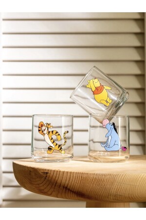 The Pooh lizenziertes Glasbecher-Set mit 3 Stück, 260 ml W2DL07Z8 - 4