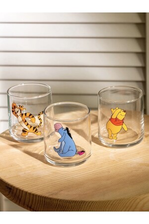 The Pooh lizenziertes Glasbecher-Set mit 3 Stück, 260 ml W2DL07Z8 - 5