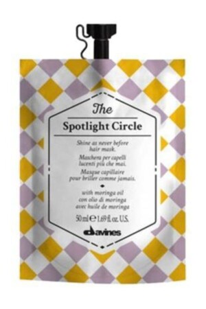 The Spotlight Circle Parlaklık Kazandıran Saç Bakım Maskesi 50 ml 18004608258152 8004608258155 - 1