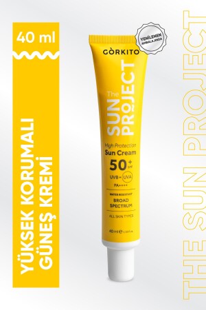 The Sun Project High Protection Hybrid Sun Cream High Protection Hybrid Sun Cream 50 Spf Pa 40 ml - 1