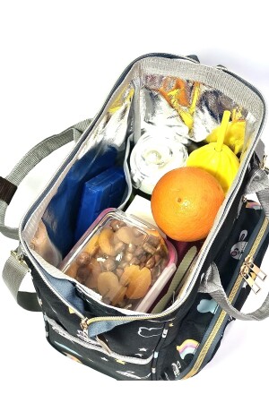 Thermo-Wärmeisolierte Lunchtasche für Picknick, Camping, Büro, Reisen (große Thermo-Tasche 30 x 25 x 15 cm) TYC00435706375 - 5