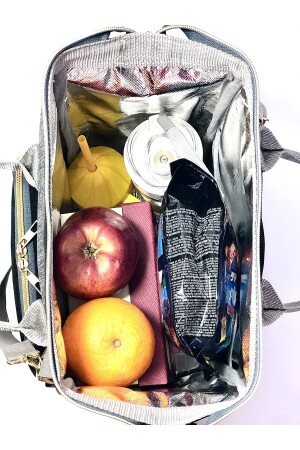 Thermo-Wärmeisolierte Lunchtasche für Picknick, Camping, Büro, Reisen (große Thermo-Tasche, 30 x 25 x 15 cm) TYC00435706519 - 8