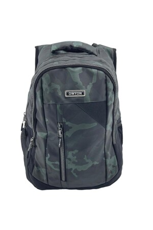 Thong Owyon 1235 Khaki Camouflage gemusterter Schulrucksack OW1235 - 1