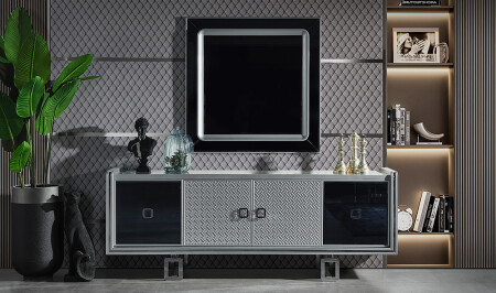 Tiana Konsol - Silver - Cadde Yıldız