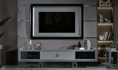 Tiana Tv Ünitesi - Silver - Cadde Yıldız