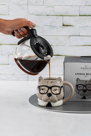 Tierische Bulldoggen-Tasse - 3