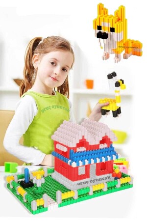 Tiktak Bloklar 500 Parça Eğitici Ve Çıt Çıt Oyuncak Eğitici Tik Tak Bloklar Lego Tiktak tiki500 - 3