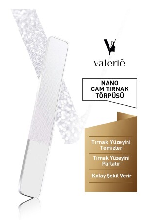 Tırnak Törpüleme Aleti Cam Malzeme Parlatma Manikür & Pedikür - 4