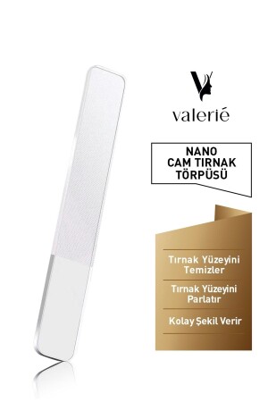 Tırnak Törpüleme Aleti Cam Malzeme Parlatma Manikür & Pedikür - 6