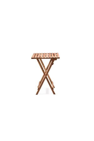 Tisch- und Stuhlset aus Holz (faltbar) mit Kissen, Geschenk 104 - 4