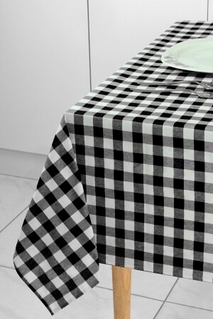 Tischdecke mit Gingham-Muster – Tischdecke, Picknickdecke - 1