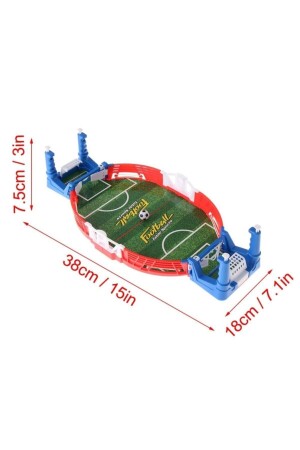 Tischfußballspiel für zwei Personen mit Knöpfen - 4