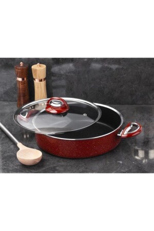 Titan-Granit-Flachtopf 30 cm - 4