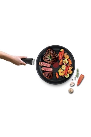 Titanium Ingenio Mix 1x runde Grillpfanne mit Induktionsboden – 26 cm 88AD - 8