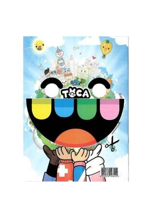 Toca Boca Malbuch mit Aufklebern (16 Seiten) - 4