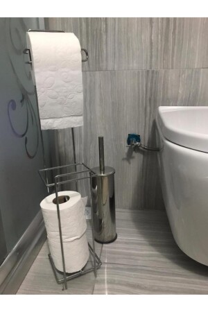 Toilettenpapierhalter, Stand-WC, Serviettenhalter, Badezimmerzubehör a5800K14 - 2