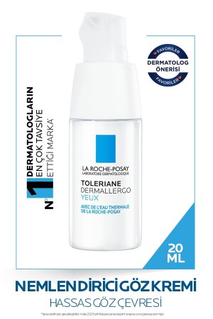 Toleriane Dermallergo Hassas Göz Çevresi Nemlendirici Bakım Kremi 20ml - La Roche Posay