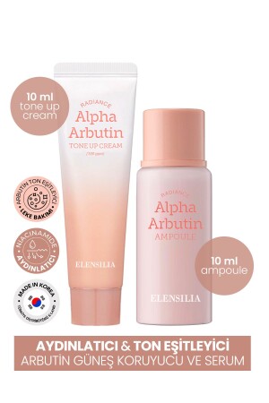 Ton Eşitleyici- Aydınlatıcı Elensılıa Alpha Arbutin 10 ml 10 ml Travel Size 88096840002s5 - 2