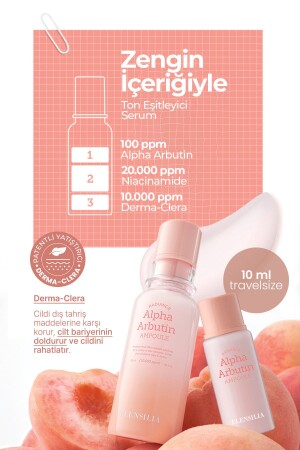 Ton Eşitleyici- Aydınlatıcı Elensılıa Alpha Arbutin 10 ml 10 ml Travel Size 88096840002s5 - 4