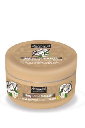 Ton- und Kokosnuss-Haarpflegemaske 300 Gr. Feuchtigkeitsspendende und nährende Haarmaske Dermohairmask - 2