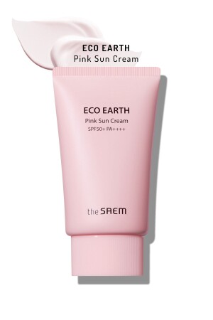 Tonausgleichende strahlende Sonnencreme 50 g – Eco Earth Pink Sonnencreme LSF 50+ und PA++++ - 4