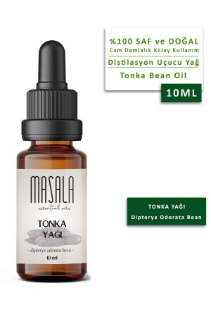 Tonka Fasülyesi Yağı 10 Ml. - (tonka Bean Essential Oil) msl0057 - 1