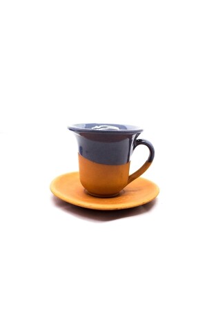 Tontassen-Set und Kaffeekanne, glasierte Tasse, Kaffeekanne, ERDENTASSEN-SET - 4