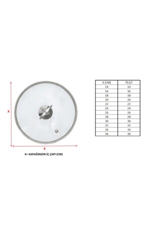 Topfglasdeckel 26 cm TYC00261609940 - 6