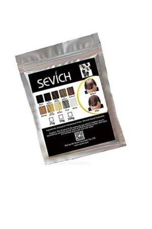 Toppik 100 Gr Schwarz (Schwarz) Topik Haarpulver Haarfaser Keratin - 1